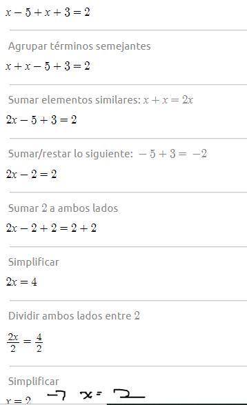 Solve: log: (x – 5) + log: (x + 3) = 2
