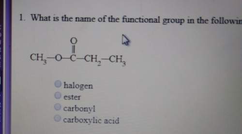 What is the name of the functional group in the following compound