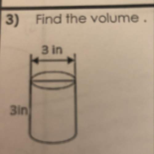 Find the volume. use 3.14 as the pi.