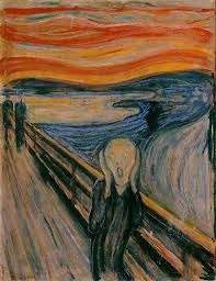Fast!  write a short fictional story about what may be happening in edvard munch's the scream