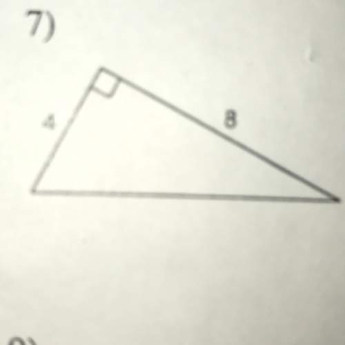 What’s the length of the hypotenuse
