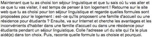 Ihave a french question attached below, !  the answer must be 4-6 sentences.