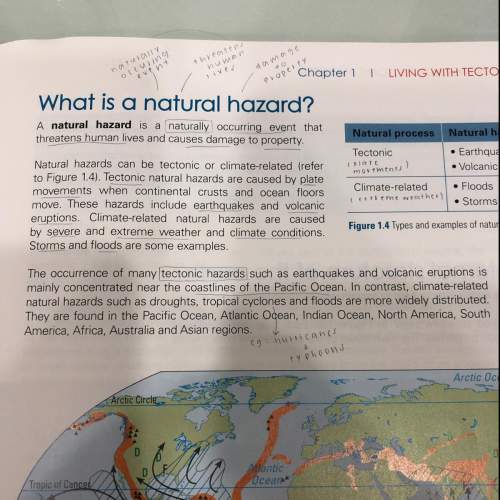 Hi for the third paragraph , climate related hazards are found in the oceans &amp; continents state