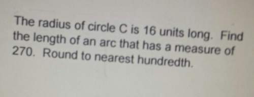 How do you find the length of an arc