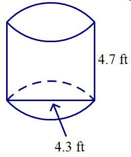 Find the volume of the cylinder. round your answer to the nearest hundredth.