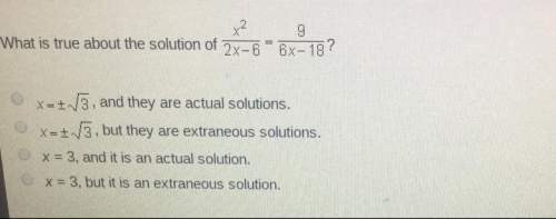What is true about the solution above.