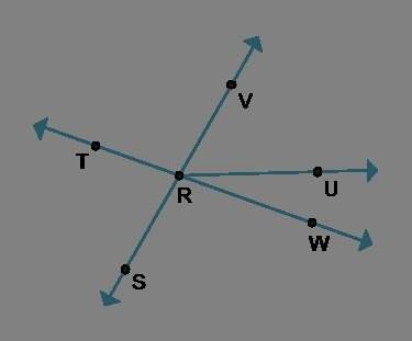 Which angles are linear pairs? check all that apply.  ∠srt and ∠trv  ∠srt and ∠tru