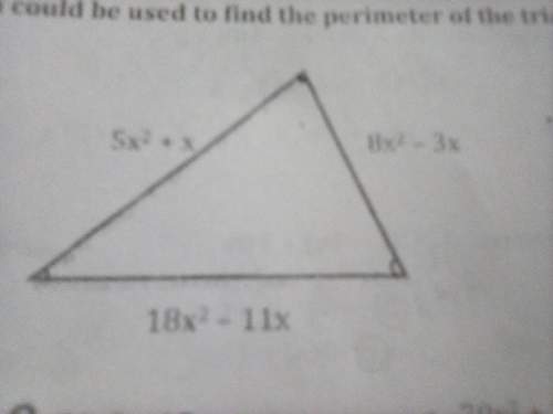 Perimeter of the triangle below ?