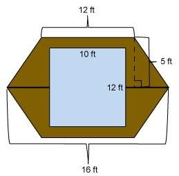 Will make the brainliest the conference table top shown is the shape of two trapezoids. the table to