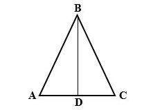 Given: ∆abc, ab = cb bd− median to ac e∈ ab, f∈bc ae = cf prove: △ad