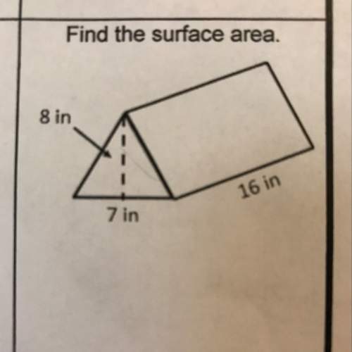 Can you me find the surface area
