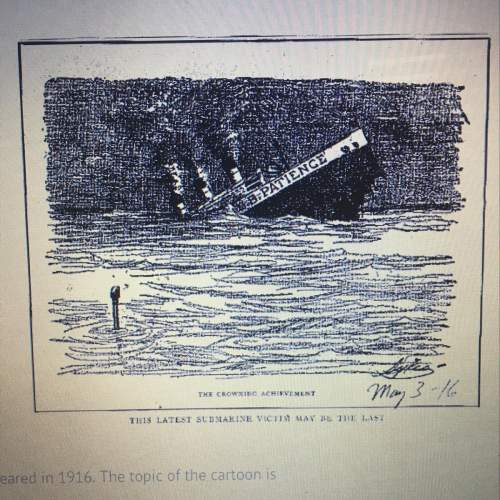 This cartoon appeared in 1916. the topic of the cartoon is