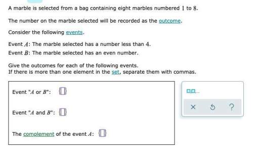 Amarble is selected from a bag containing eight marbles numbered 1 to 8 the number on the marb