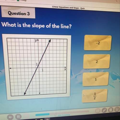 What is the slope of the line -2,3,1 or 1/2