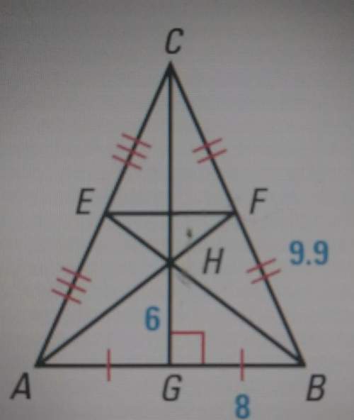 given the diagram below find the length of ch
