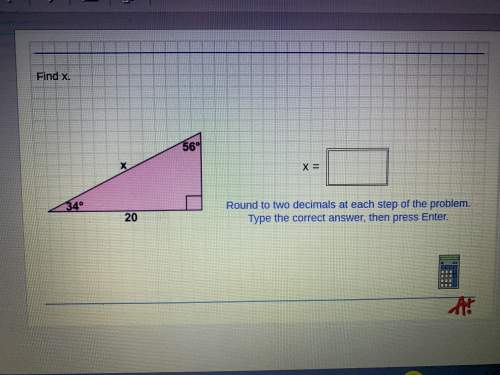Photo attached  find x  round to two decimals at each step of the problem. type th