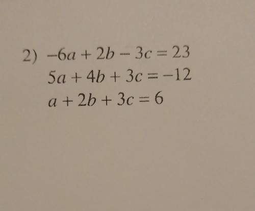 Solve systems of three variable equations - how to do : (