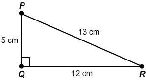 What is measure of angle p?  enter your answer as a decimal in the box. round only your