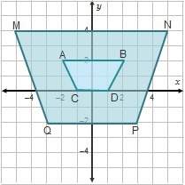 Is trapezoid abdc the result of a dilation of trapezoid mnpq by a scale factor of ? why or why not?