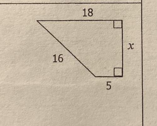 How do i find the value of x. step by step.