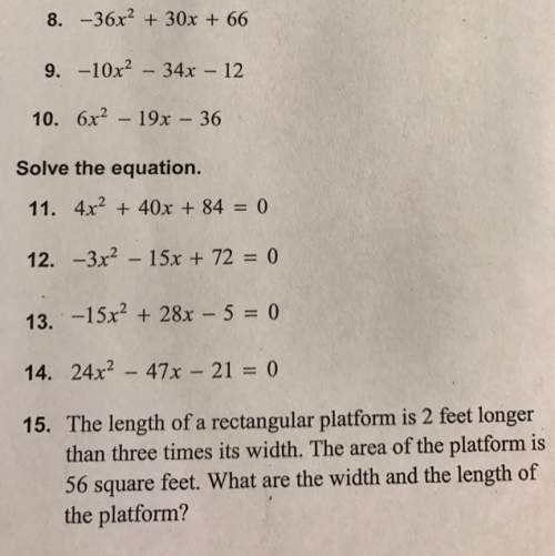 Can somebody explain how to do 15? asap! : )