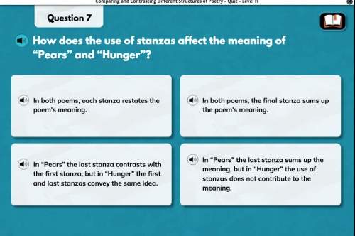 How does the use of stanzas affect the meaning of "pears" and "hunger"?