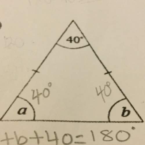 What is the angle for a and b