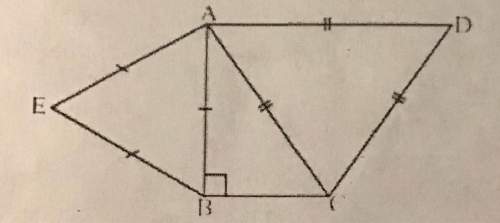 Fill in the measure of angles e, d, bac and acb given that angle bcd = 105 degrees. sho