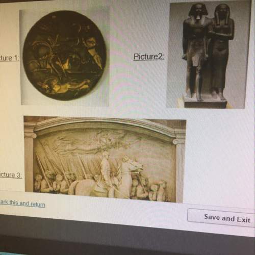 Examine the three pictures above. which type of relief is each?  a picture 1 sunken relief pic