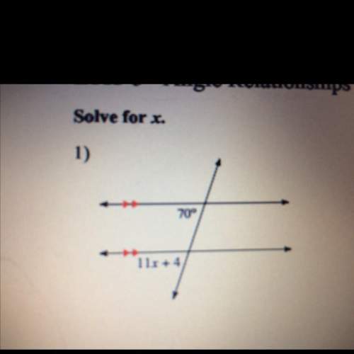 What kind of angle solve for x  and substitute it back in