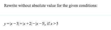 I'm having trouble with this absolute value question-- !