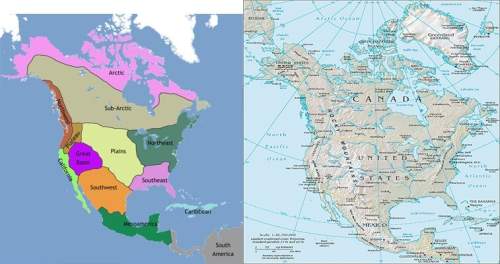 According to these maps, the southwest native american cultural region was located in the united sta