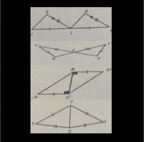 for part (a) determine whether the triangles are congruent by sss or sas. if not