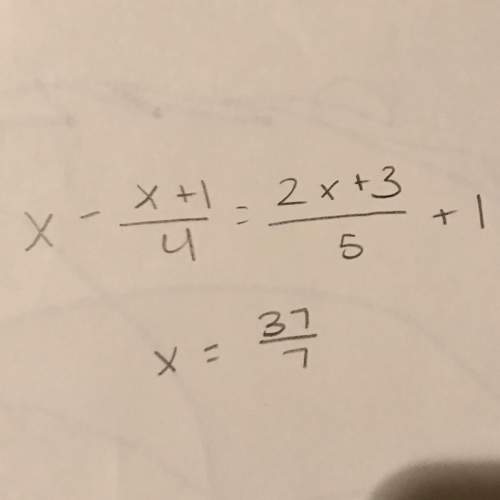 Math. how do i get 37/7 for this problem?