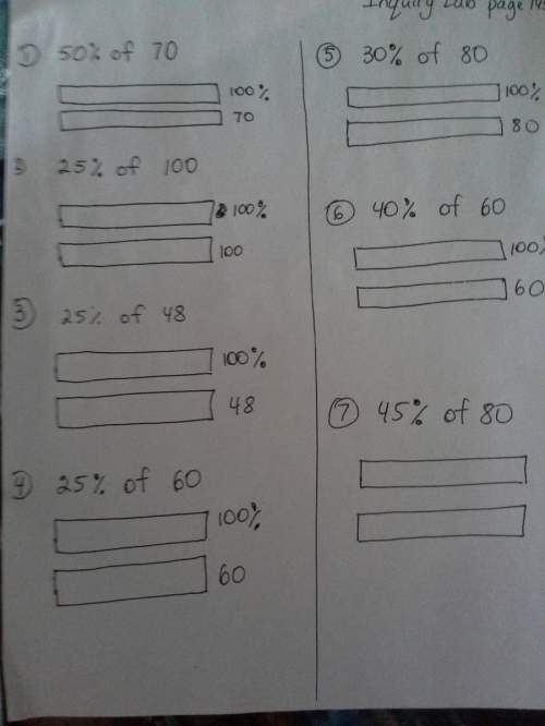 Can someone tellme the answer with bar diagram?