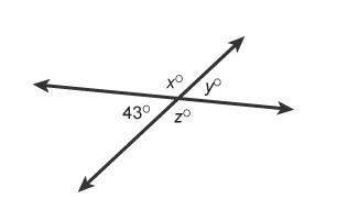 (figure is provided below) what is the measure of angle z in this figure?  provid