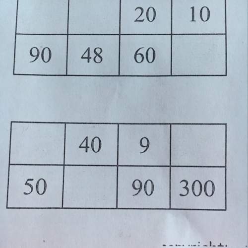 Quick it says to complete the following ratio tables can someone answer i'll brainlist u : )