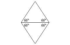 Parallelogram abcd has the angle measures shown. can you conclude that it is a rhombus, a rectangle,