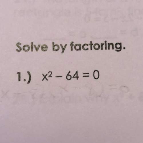 Solve by factoring and i need the steps too