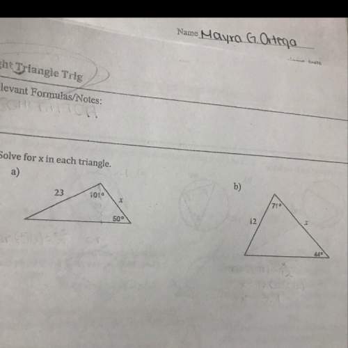 Can someone explain how to find x in these trig problems plz?