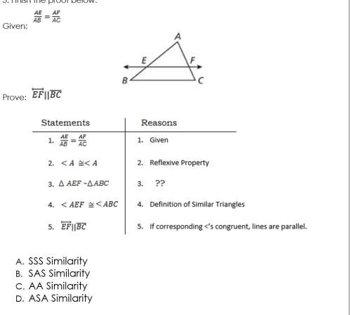 Geometry question regarding triangle theorems! ! image is included, and it is multiple choice : )