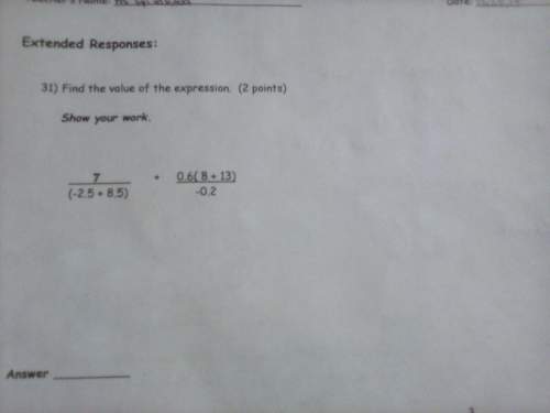 Can someone answer this question correctly don't answer if you don't know the answer and show work