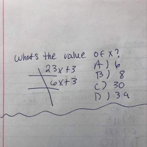 Tell me the answer and explain your work