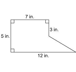 What is the area of this composite shape?  __in²
