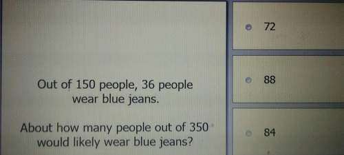 About how many people out of 350 would likely wear blue jeans?