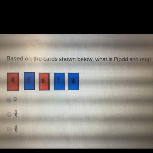 Based on the cards shown below, what is p(odd and red)?