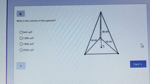 What is the volume of this pyramid? will give brainliest