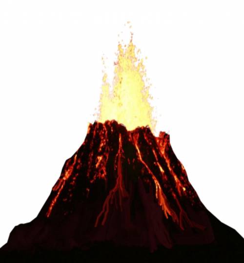 What is a volcano? Mention itsmajor.components.