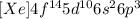 [Xe]4f^{14}5d^{10}6s^26p^3