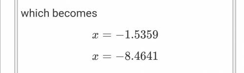 Which of the following are solutions to the equation below?

Check all that apply.
X2 + 10x+ 25 = 8